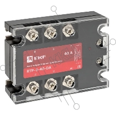 Реле твердотельное трехфазное RTP-40-DA PROxima EKF rtp-3-40-da