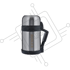 Термос Diolex DXU-800-1 800 мл, универсальный, ремешок в комплекте, из нержавеющей стали