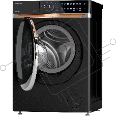 Стиральная машина HIBERG i-DDQ10 - 814 B Черный матовый загр. фронтальная макс.: 8 кг 1400 об/мин класс: А+++