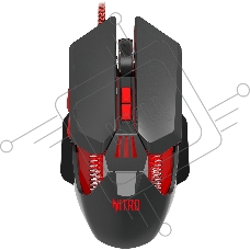 Мышь проводная Acer Nitro OMW302 черный, 7200 dpi, USB, кнопки - 7