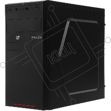 Компьютер Amur Нарвал B7I21 MT i3 12100 (3.3) 16Gb SSD 256Gb UHDG 730 FreeDOS GbitEth 400W мышь клавиатура черный (RUS) (2147002)