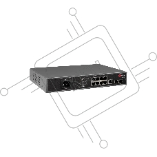 Коммутатор Qtech QSW-3420-10T-POE-AC, 8×1 Гбит/с PoE + 2×1 Гбит/с SFP, управляемый