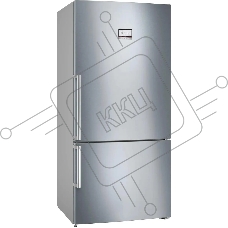 Холодильник Bosch KGN86AI32U серебристый двухкамерный 479/140л морозилка снизу