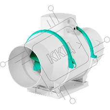 Вентилятор бытовой канальный смешанного типа Ballu BIMF-CO 100