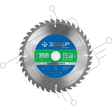 Диск пильный по дереву ЗУБР Быстрорез 350 x 30мм 40Т