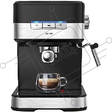 Кофеварка рожковая Centek CT-1171 черный, исп. кофе - молотый, 1.5 л, 1200 Вт, 20 Бар