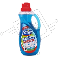 Гель-концентрат для стирки белья ACTIVE универсальный Свежесть моря Poly Wash 1500 мл. 511601401