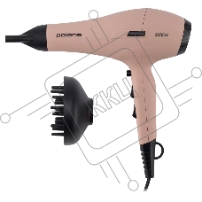 Фен Polaris PHD 2600ACi Salon Hair 2600Вт розовый пепел
