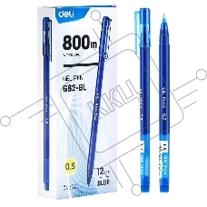 Ручка гелевая Deli MaX EG62-BL синий d=0.5мм син. черн.