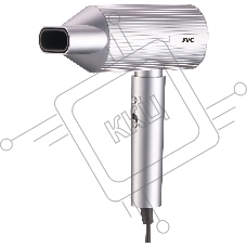 Фен JVC JHD012 1800 Вт, серебристый