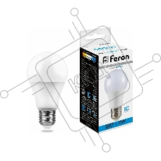 Лампа светодиодная LB-91 (7W) 230V E27 6400K A60 | 25446 | FERON
