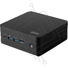 Компьютер MSI Cubi NUC 1M-095RU, черный, Intel Core 7 150U/16Gb/512Gb/IrisXE/WF6E/BT5.3/120W/AirCooling/W11P (9S6-B0B111-220)