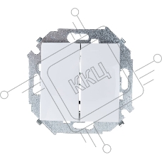 Механизм выключателя 2-кл. СП Simon15 16А IP20 бел. Simon 1591398-030