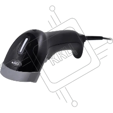 Сканер штрих-кода ручной Mertech 1300 P2D 1D/2D имидж, проводной, 100 скан/сек, USB-HID; USB-COM - эмуляция, чёрный