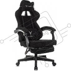 Кресло игровое Knight Lord/F черный, экомех, крестов. пластик, подст. для ног Кресло игровое Knight Lord/F черный, экомех, крестов. пластик, подст. для ног