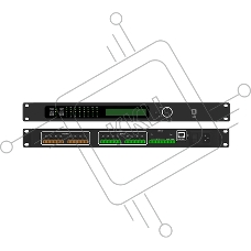 Аудиопроцессор конференц-связи DSPPA DP8001 8-канальный