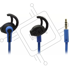 Внутриканальные наушники Smartbuy Rider силиконовые насадки с упорами, черн/син (SBE-2090)