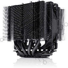 Кулер для процессора Noctua NH-D9L chromax черный, 92 мм, медь, 0-2000 об/мин, 22.8 дБ, 4 pin PWM, 140 Вт, высота 110 мм