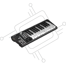 MIDI клавиатура 110105A2033 Icon Artist 25X