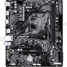 Материнская плата Gigabyte B450M H ARGB, AM4, AMD B450, 2xDDR4, 4xSATA, 1xPCIe 3.0 x16, 1xPCIe 3.0 x1, 1xDisplayPort, 1xHDMI, 1x 1Gb LAN, 4xUSB 3.2 Gen 1, 2xUSB 2.0, 3x3.5 мм, 7.1, microATX