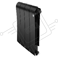 Радиатор биметаллический Royal Thermo Infinity 500 Noir Sable VR80 - 6 секц.