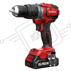 Дрель-шуруповерт Elitech ДА 20УБЛ2 аккум. патрон:быстрозажимной (205680)