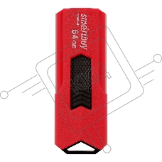Флешка USB R/W 64Gb USB Drive <USB3.0> SmartBuy STREAM Red (SB64GbST-R3)