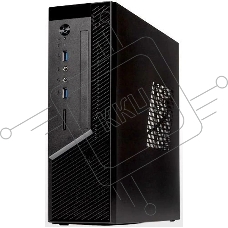 Компьютерный корпус с блоком питания 250Вт. Сase Foxline mITX 250W TFX, 2xUSB3.0, Black/Black Trim, powercord
