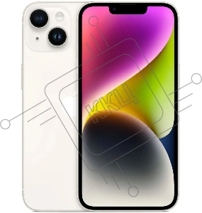 Смартфон Apple A2884 iPhone 14 128Gb сияющая звезда моноблок 3G 4G 2Sim 6.1