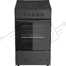 Плита электрическая Darina 1B EC 331 606 At антрацит/черный, конфорок 3 шт, духовка 50 л, 50 см x 85 см x 56 см