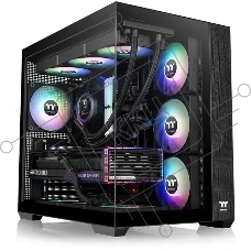 Корпус Thermaltake View 380 TG ARGB черный без БП ATX 6x120mm 2x140mm 1x200mm 2xUSB3.0 audio bott PSU