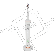 Зубная щетка электрическая GARLYN Smile Shinycare white