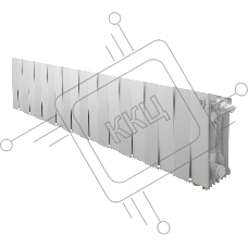 Радиатор биметаллический Royal Thermo PianoForte 200 белый VR80 - 20 секц.
