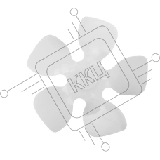 Крыльчатка вентилятора холодильника 150 мм, всасывание (пластик)