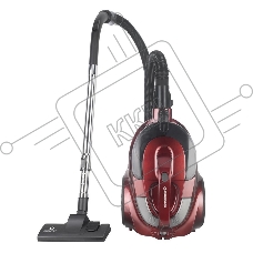 Пылесос Eurostek EVC-4514 красный, 500/2800 Вт, уборка сухая, пылесборник контейнер 3 л Пылесос Eurostek EVC-4514 красный, 500/2800 Вт, уборка сухая, пылесборник контейнер 3 л