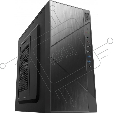 Компьютерный корпус с блоком питания 450Вт. Case Forza mATX case, black, w/PSU 450W 12cm, w/2xUSB 2.0, w/2xUSB 3.0, w/1xType-C (USB 2.0), w/pwr cord, w/o FAN
