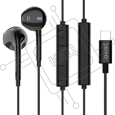 Наушники проводные PERO EP18 Type-C connector черная