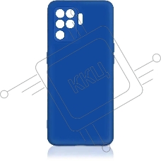 Чехол (клип-кейс) DF oOriginal-11, для Oppo Reno 5 Lite, синий df ooriginal-11 (blue)