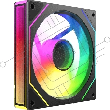 Вентилятор для корпуса Bloody CF-11 LCD ARGB 120х120x25 черный 4-pin 32дБ (упак.:1шт) (CF-11-ARGB120-BK) Ret