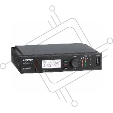 Цифровой двухканальный приемник SHURE ULXD4DE=-G65 съемные антенны, крепление в рек, Dante, 470 - 606 МГц