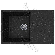 Мойка кухонная PRACTIK PR-M 735-004 черный оникс