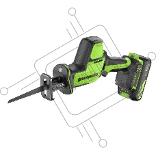 Сабельная пила Greenworks GPT-CRS-25 аккум. (1200507CUA)