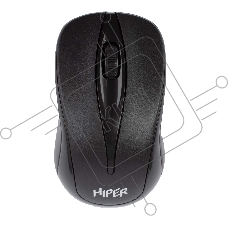 Мышь беспроводная HIPER HOMW-061 черный, 1000 dpi, радиоканал, USB, кнопки - 3