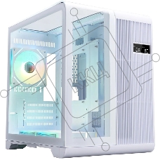 Компьютерный корпус 1STPLAYER RT5 ARGB белый, mATX, 3x120мм ARGB fans