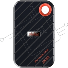 Внешний накопитель SSD Netac ZX20 II 512Gb USB 3.2 Gen 2 Type-C External Magnetic Portable SSD, R/W up to 2000MB/1800MB/s, with USB C to A cable and 20Gbps USB C to C cable 3Y wty