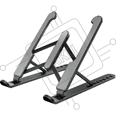 Подставка для ноутбука Buro BU-LS100 260x20x60мм 220г пластик ABS черный