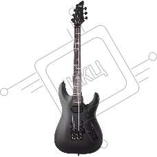 Электрогитара SCHECTER DAMIEN-6 FR - электрогитара 6-струнная, Satin Black (SBK)