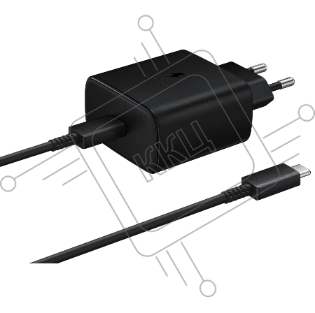 Блок питания (сетевой адаптер) Amperin USB-А, USB-C (YDS-TC045-011) 45W, black