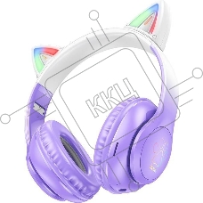Беспроводные наушники HOCO (6931474795854) W42 Bluetooth 5.3 Purple