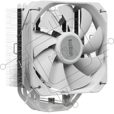 Кулер для процессора PCCooler PALADIN 400 WH (200W, 4-pin PWM, 157mm, Al/Cu, 4x6mm, 1x130mm, 76.85CFM, 29dBA, 1600RPM, S: 1851/1700/1200/115X, AM5/AM4, белый)